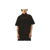 X Wordmark Logo Embroidered Round Neck Short Sleeve T-Shirt Unisex Tops Black DV6466-010