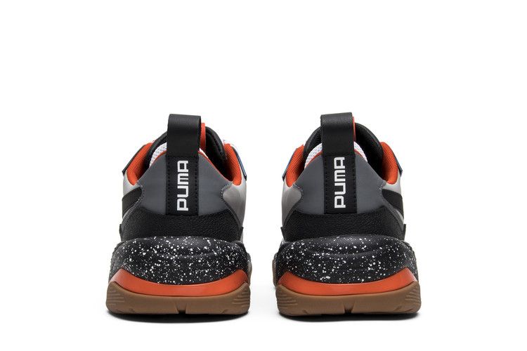 Men's Sneakers Puma Thunder Electric Black White Orange Puma Black/White-Orange