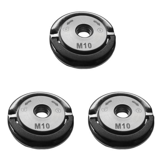 Углошлифовальная машина Фланцевая стопорная гайка Резьбовая угловая шлифовальная машина Фланцевая гайка Быстросменная портативная стопорная пластина Патрон Гайка Запасная часть