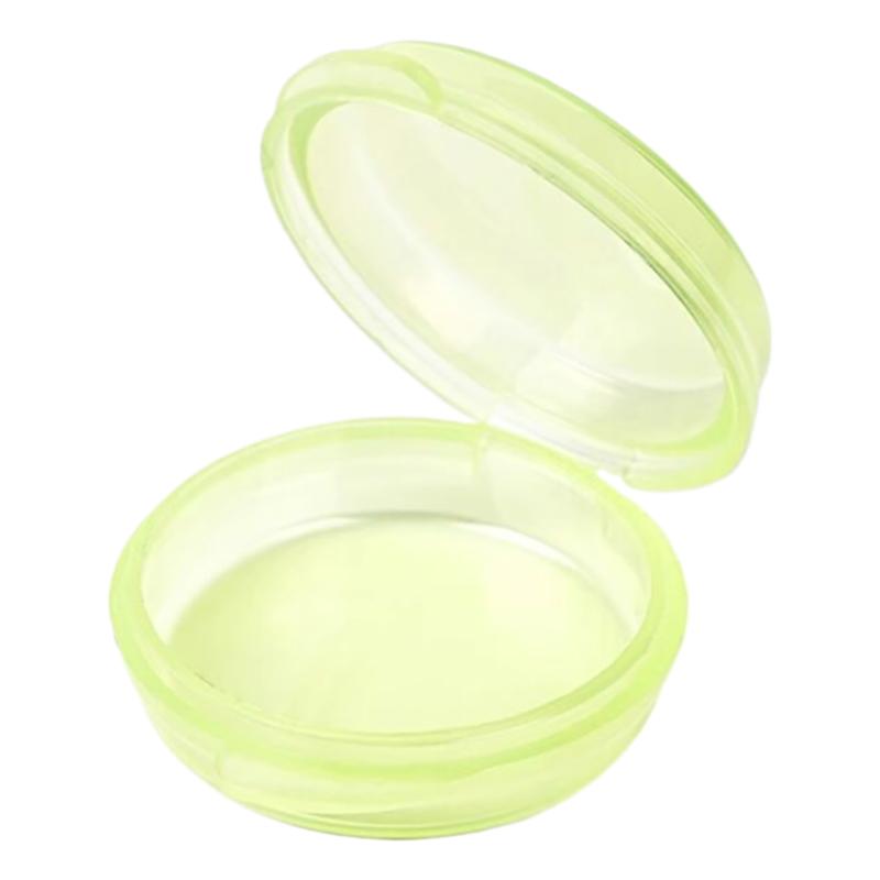 1 шт. Мини круглая пластиковая коробка Коробка для хранения таблеток и украшений Контейнер Коробка для хранения Портативная дорожная коробка для хранения
