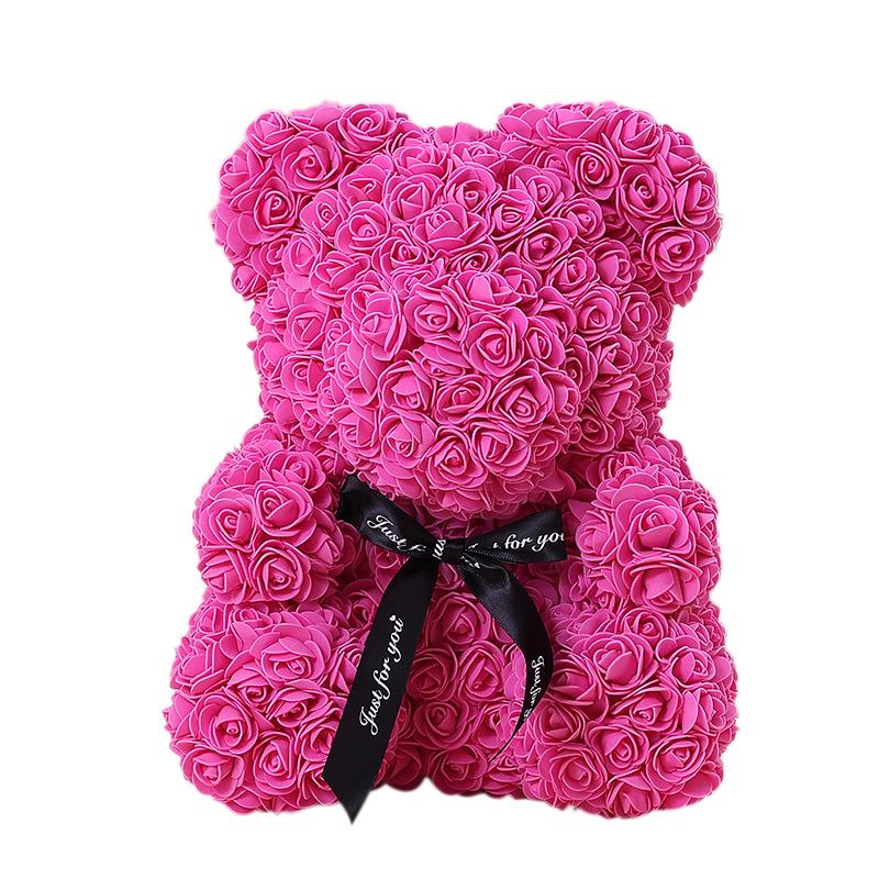 Handmade DIY Preserved Rose Bear: Creative Valentine's & Birthday Gift