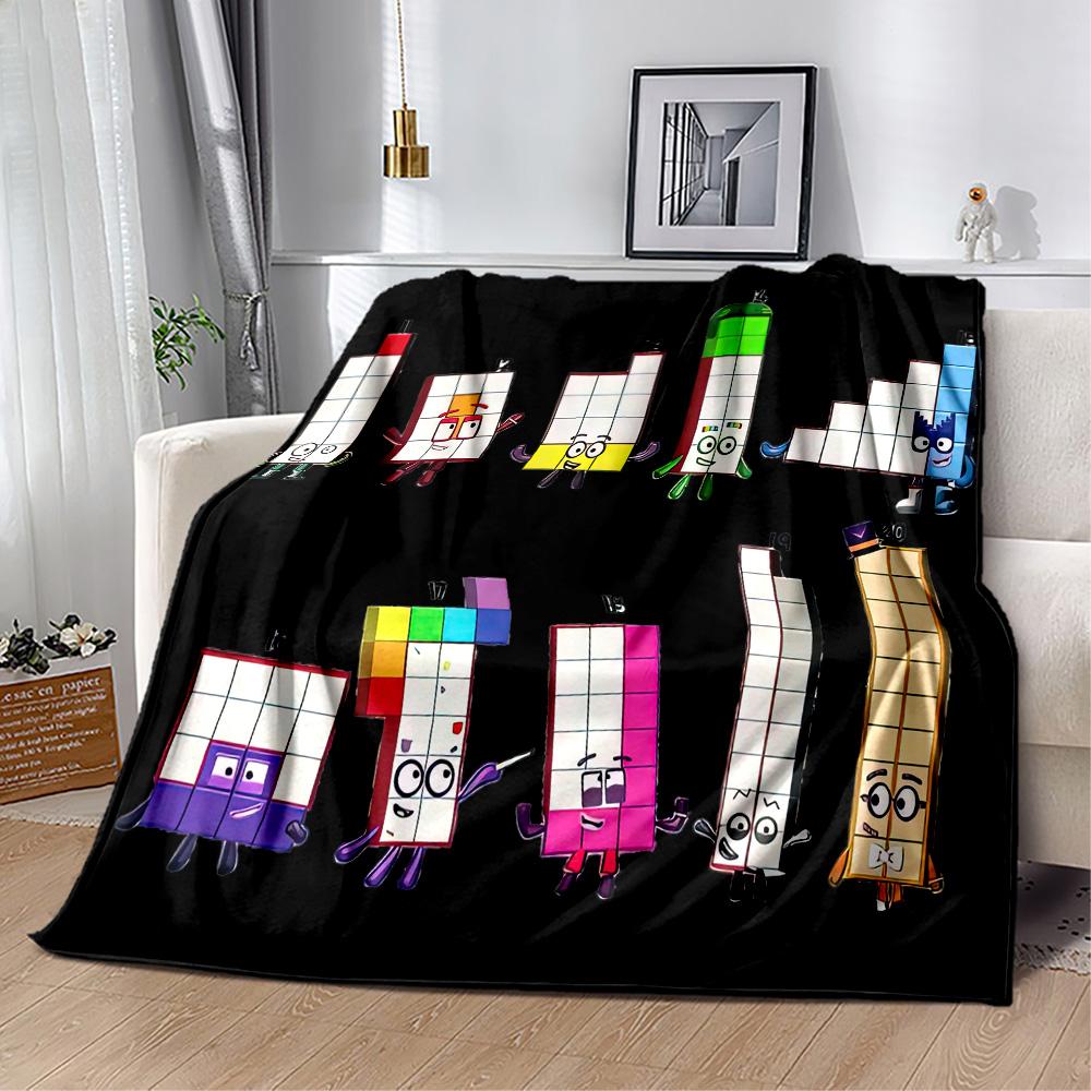 Numberblocks Blanket Comfortable Suitable For Livingroom Office Chair Office Four Seasons Universal Modern Perfect Gift For Relatives And Friends