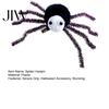 Cosplay Accessories for Halloween Spider Hair Clips Girls Women, Cute Furry Barrettes, Hairpin Kids Tinsel Fluffy Pom Accessory Parties Stable