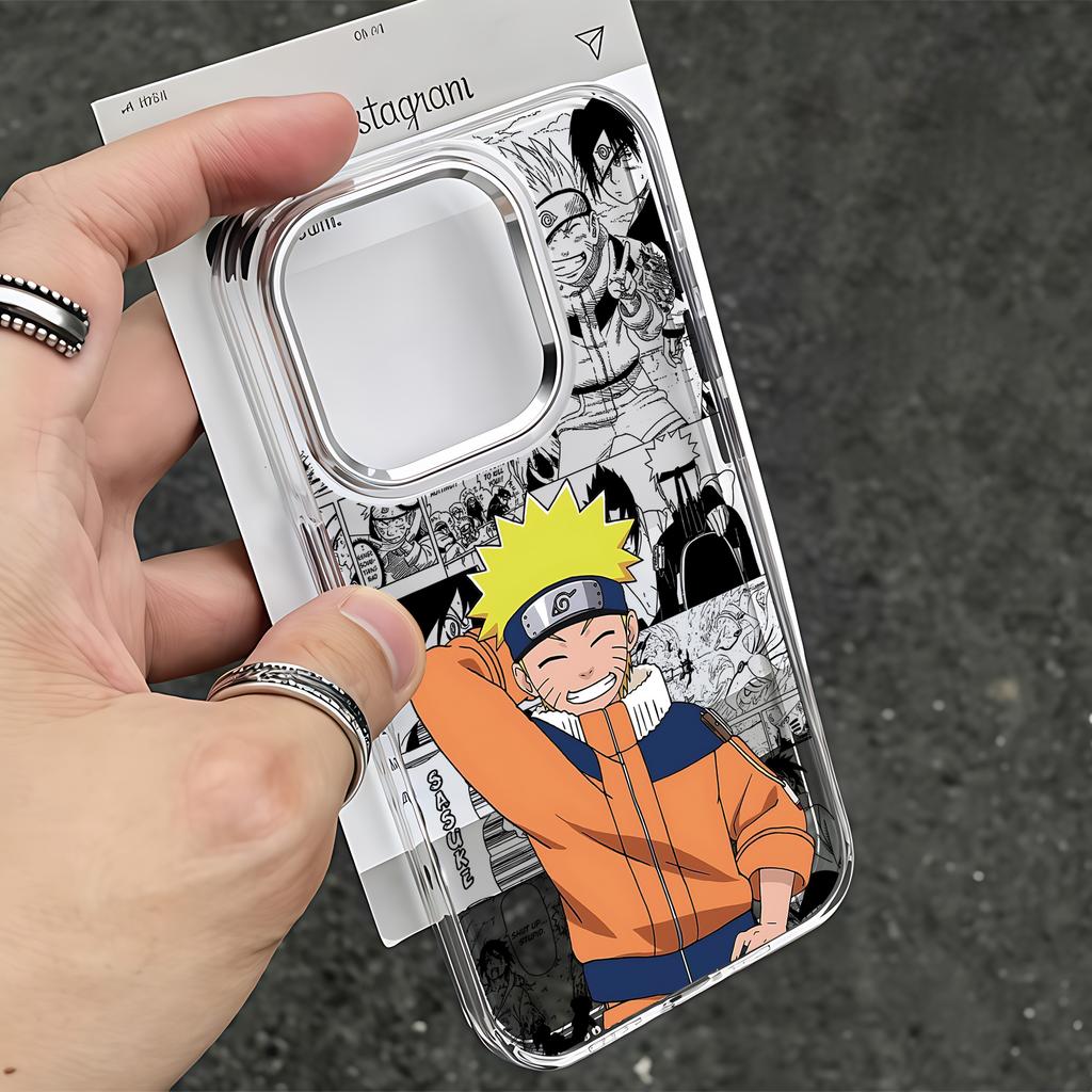 Anime Uzumakis Narutos Phone Case for Samsung Galaxy S26 S25 S24 S23 S22 S21 S20 Note20 FE Ultra Edge Plus 4G 5G Clear