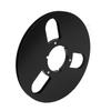 1 4 10,5-дюймовая пустая катушка 3 отверстия Алюминиевый сплав Детали открывающего механизма Приемная катушка для кассетного магнитофона типа Nab