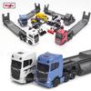 Майсто 1:64 SCANIA 770 S Volvo Транспортное средство для перевозки вилочных погрузчиков Экскаватор литая точная модель автомобиля Коллекция моделей подарок