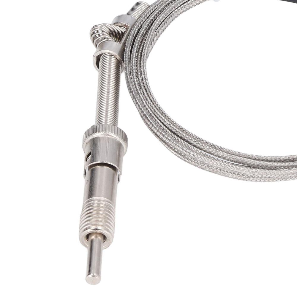 Compression Spring K Type Thermocouple Shielded Wire Temp Measuring Probe Temperature Measuring