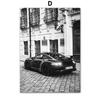 Wall Art Canvas Painting Racing Car Paris Towel Shopping Girl Gift Black White Home Decor Poster Print Living Room Wall Pictures