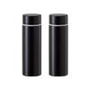 Atlas Water Bottle 160ml Vacuum Insulated Mini Size Double Layered Stainless Steel Mug Bottle Set of 2 790 Yen Per Item Black Hot Water Cold/Heat