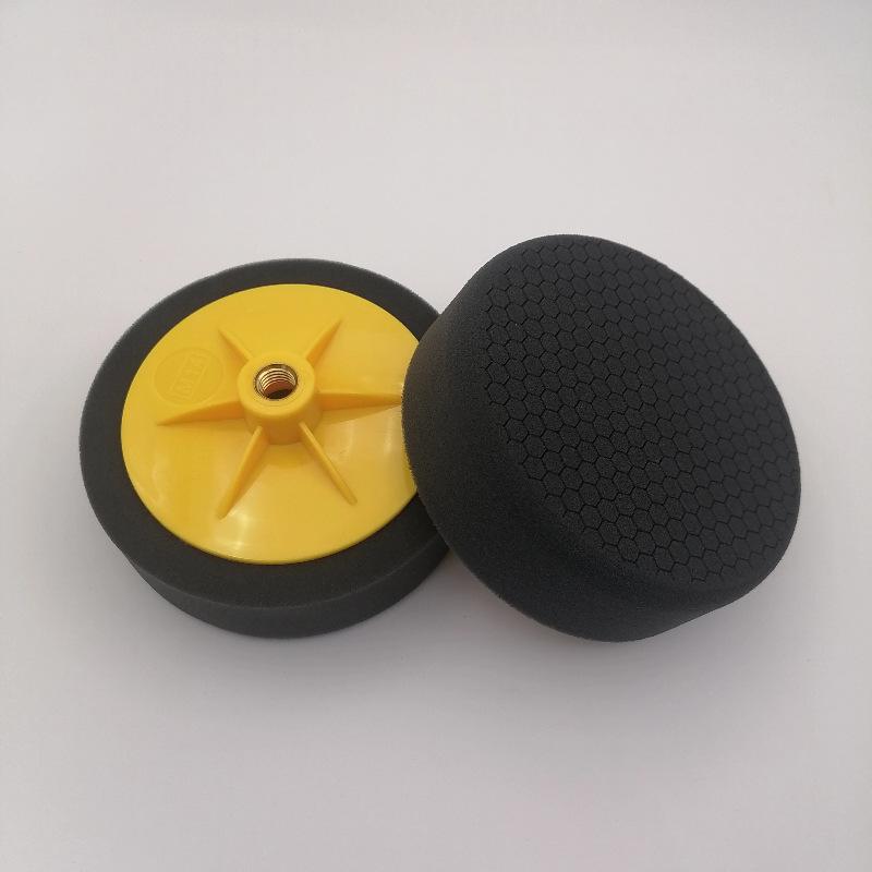 6" Сотовый полировальный пад из губки для воскования и восстановления автомобиля