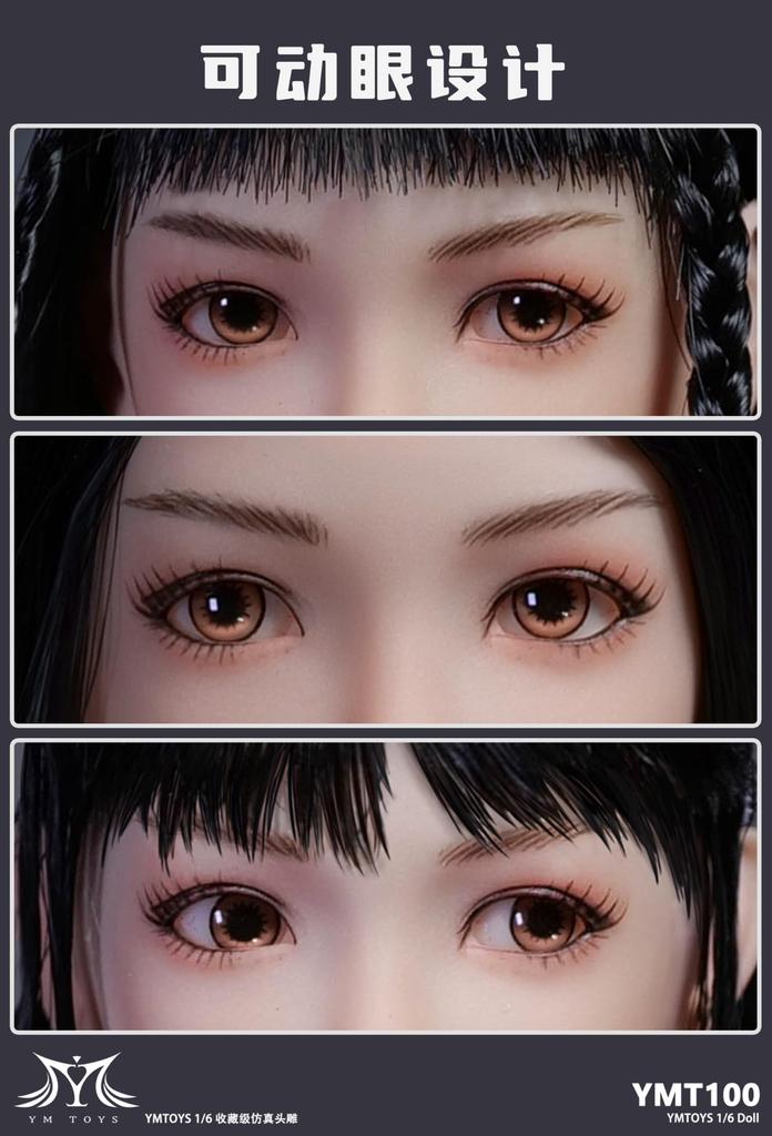 Масштабная фигурка действия с TBLeague YMTOYS YMT100 Подвижная Жемчужная Школьница Младшая Бишодзё Действие Азиатская Красавица Женская Голова и Тело Не