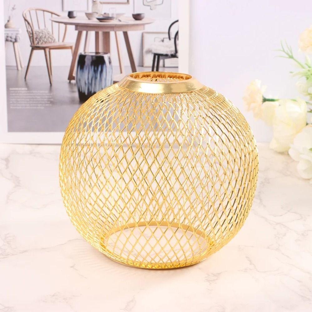 Железный Подвесной Абажур Ажурный Абажур Люстры Ракушечные Плафоны Ресторан