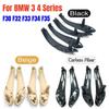 Для BMW 3 серии F30 F80 F31 F32 F33 F34 F35 F36 2013-18 внутренняя дверная ручка внутренняя панель с крышкой отделка автомобильные аксессуары