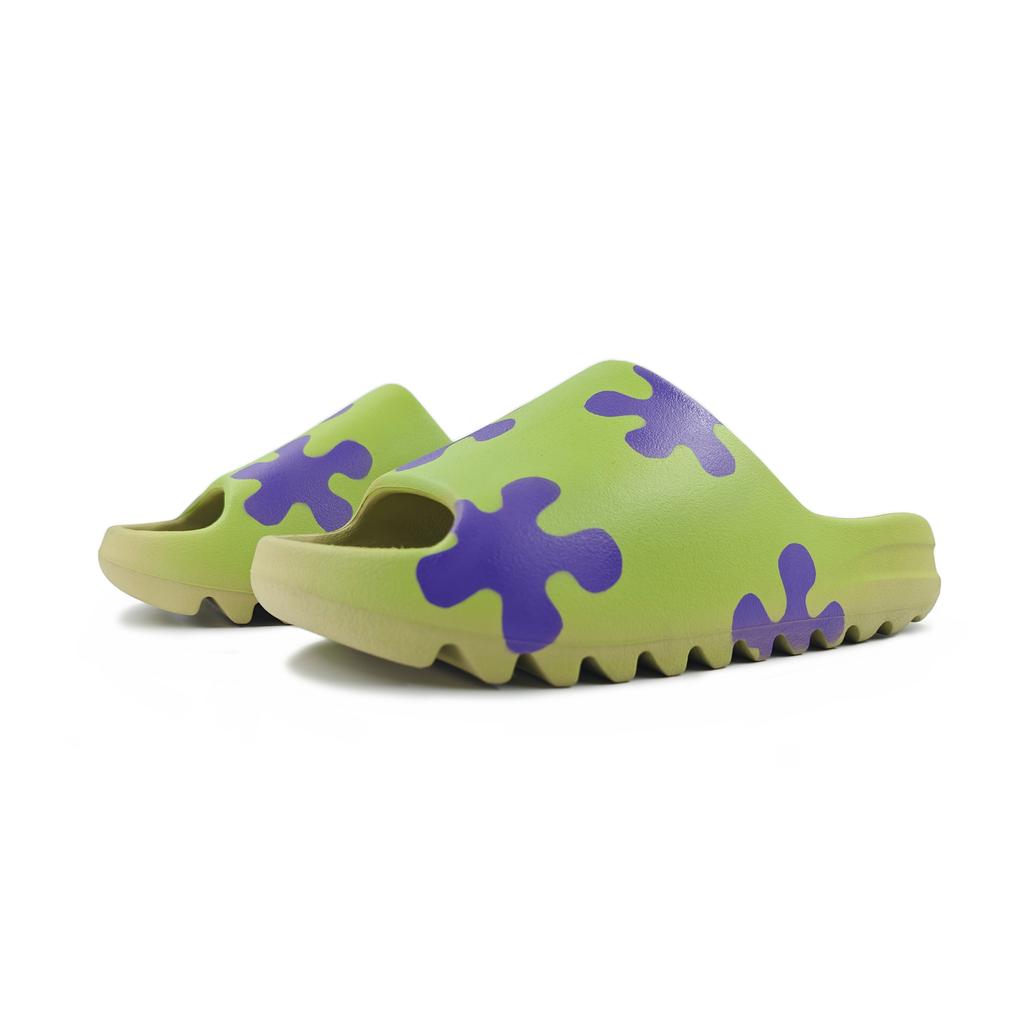 adidas Оригинальные Yeezy Slide Шлепанцы Унисекс Зеленые FZ5904(Команда264-)