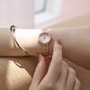 LUKIA SSWA008 Grow Made in Diamond Crystal Glass Silky Pink White Stainless Steel [Seiko Watch] Женские часы, Япония, кварцевый механизм с батарейным питанием.