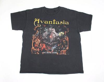 Винтажная футболка Avantasia Размер S 234XL Хлопок Унисекс Унисекс Футболка
