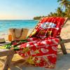 Christmas Beach Towel High Absorbency & Quick-Dry Comfortable Lightweight
