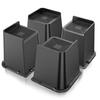4Pcs Bed Risers 2/3/4 Inch Lift Supports 5000lbs Heavy Duty Furniture Raisers Table Height Risers for Chair Sofa Couch Desk