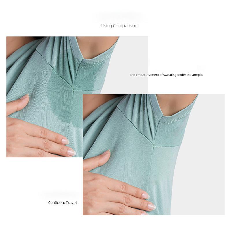 Underarm Sweat Pads Washable Armpit Sweat Absorbing Guards Dress Sweat Perspiration Pads Shield Shoulder Absorbent Deodorant Pad
