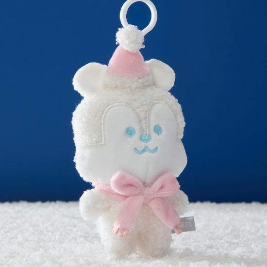 BT21 Брелок для ключей в виде снеговика