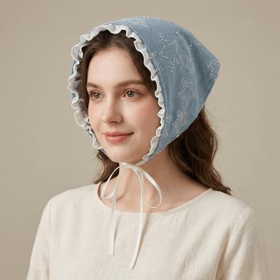 Треугольный тюрбан Джинсовый платок на голову Милый звездный платок на волосы Путешествия