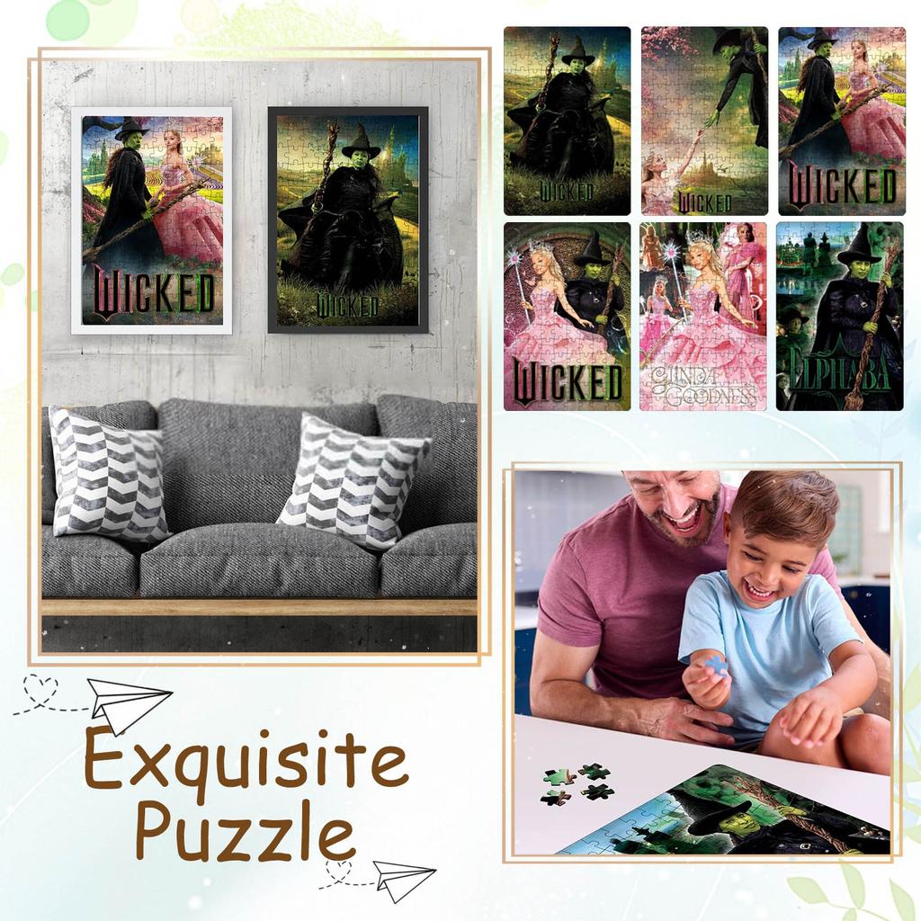 Мультяшные головоломки, головоломки, креативные подарки, детские подарки, настенные украшения