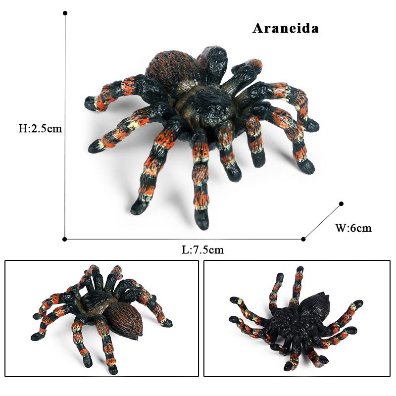 Oenux Симуляция Стрекоза Кузнечик Сороконожка Дикие Насекомые Животные Модель Фигурки Миниатюрная Образовательная Коллекция Детская Игрушка