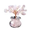 Handmade Natural Aventurine Bonsai Feng Shui Decor Gemstone Healing Tree Small Crystal Trees  Women