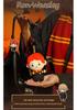 Authentic Harry Potter Plush Keychain Doll - Trendy Cartoon Merchandise for Potterhead Birthday Gifts