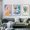 Marc Chagall Fashion Retro Posters And Prints Abstract Sunset Wall Art Canvas For Living Painting Pictures  Room Home Decor