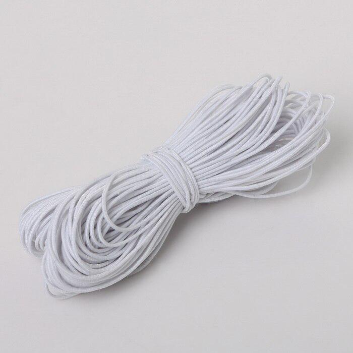 Высококачественная эластичная стрейч-нить 25 м, диаметр 1 мм, для бисероплетения, шитья и рукоделия - разные цвета