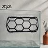 Customizable Reptile Habitat Honeycomb Climbing Shelf, Suction Cup Snake Tunnel Hide, Rest Platform Shelf for Ball Python, Lizard, Bearded Dragon,