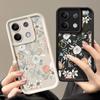 Для Xiaomi 13t 11t Poco F6 X6 X5 Pro Redmi Note 13 12 11 Pro противоударный силиконовый мягкий защитный чехол с цветком для линз
