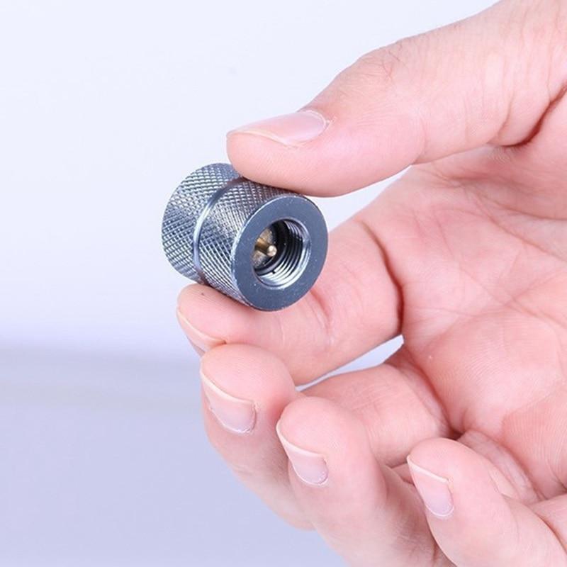 Бутановая плита для кемпинга на открытом воздухе, адаптер для заправки газа, картридж, газовое сопло, тип бутылки, картридж, винтовой тип, клапан, разъем канистры