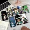 K-Казума Сато KonoSuba S-S Чехол для телефона Черный Силикон Мягкий Для Samsung S25,S24,S21,S22,S23,S30,Ultra,S20,Plus,Fe,Lite