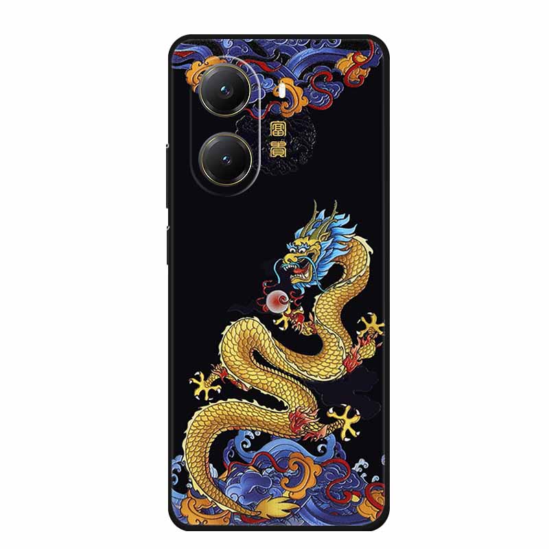 Чехол для Xiaomi POCO X7 Pro X7Pro 3D Рельефный Цветочный Черный Силиконовый Мягкий Задний Чехол-Крышка Для Redmi Turbo 4 Чехол Turbo4 Сумка