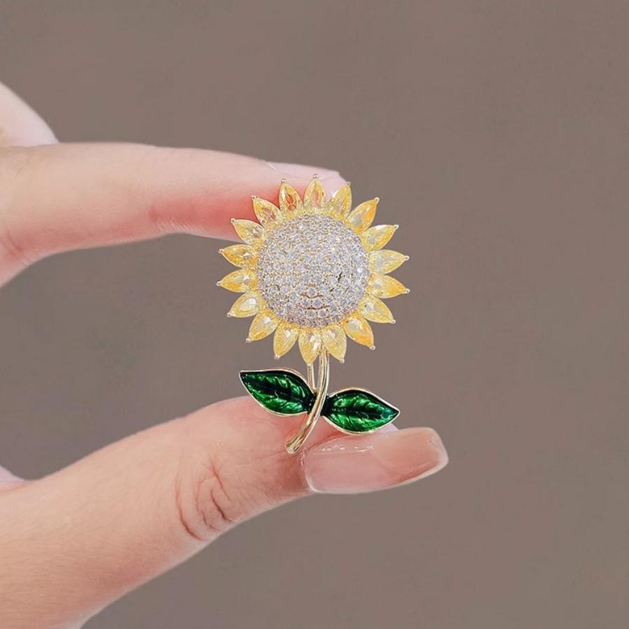 Элегантная брошь в виде золотого жемчужного колоса: Универсальный, Высококлассный Аксессуар для Женщин