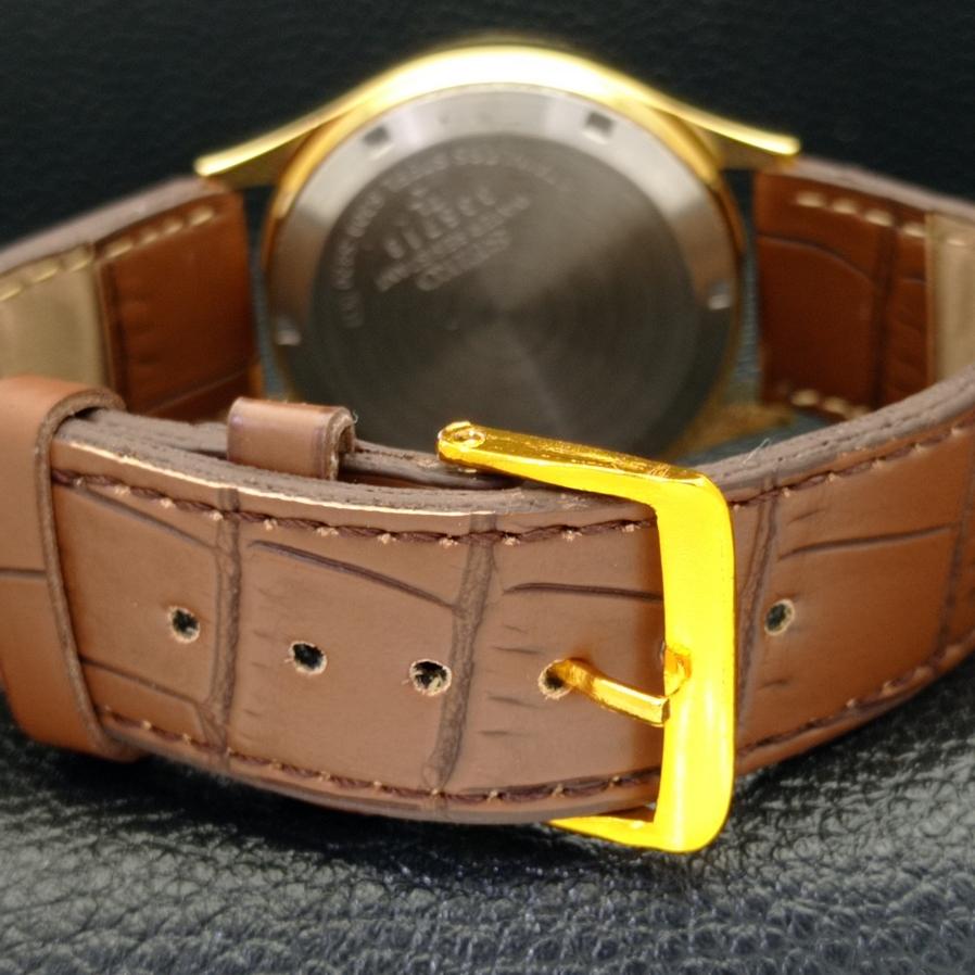 ВОССТАНОВЛЕННЫЕ ВИНТАЖНЫЕ SEIKO 5 AUTO 6309A ЯПОНИЯ МУЖСКИЕ ЗОЛОТЫЕ ЧАСЫ С ЦИФЕРБЛАТОМ a425918-2