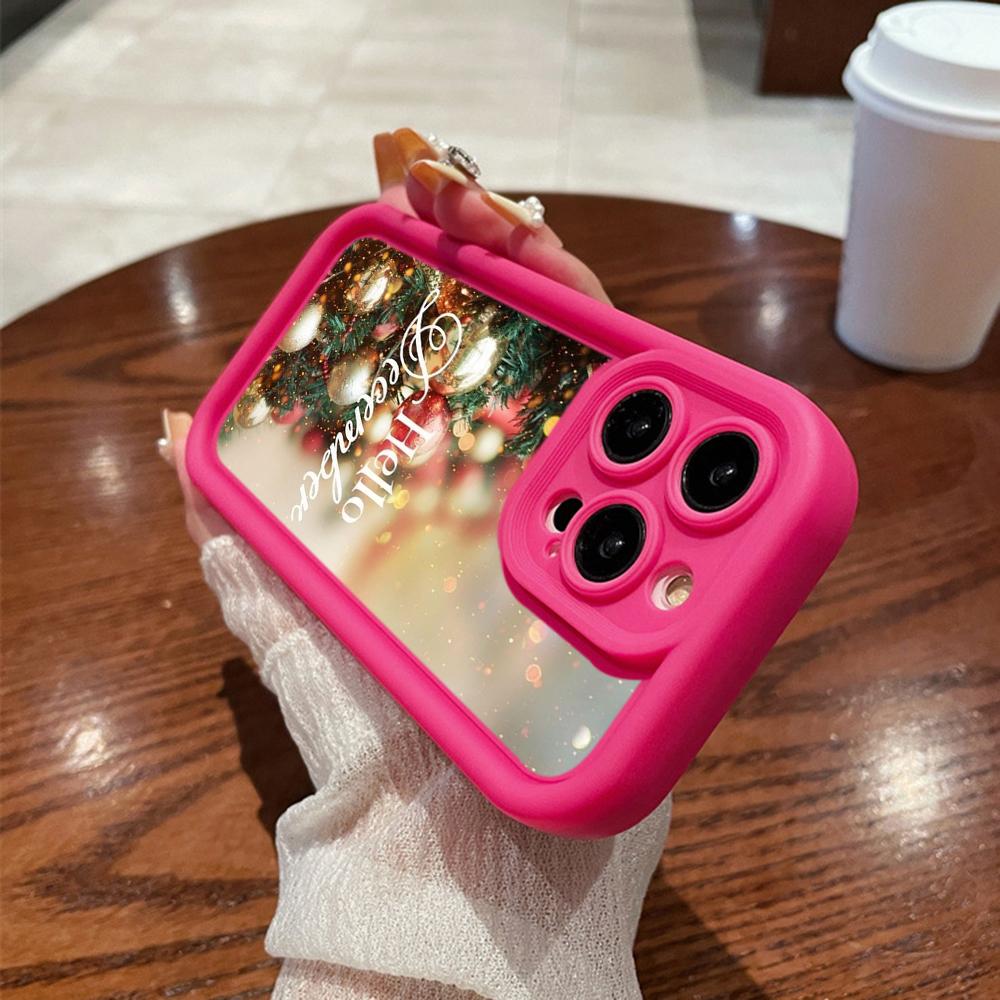 N118 Новогодний Веселый Рождественский дизайн Мягкие чехлы для телефонов Angel Eyes для iPhone 16 15 14 13 11 Pro Max 8 7 6s Plus 12 mini XR XS Max SE Противоударный чехол