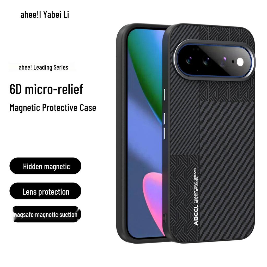 Магнитный мягкий чехол для Google Pixel 11Pro XL - Полное покрытие, Защита от падений