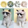 Cat Dog Dog Sunshade Hats Breathable Pet Fisherman Hat Fashion Cat Sunscreen Hat