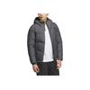 adidas Unitefit Sports Lifestyle Series Универсальная удобная куртка-пуховик с капюшоном унисекс Верхняя одежда Темно-серый JW6733