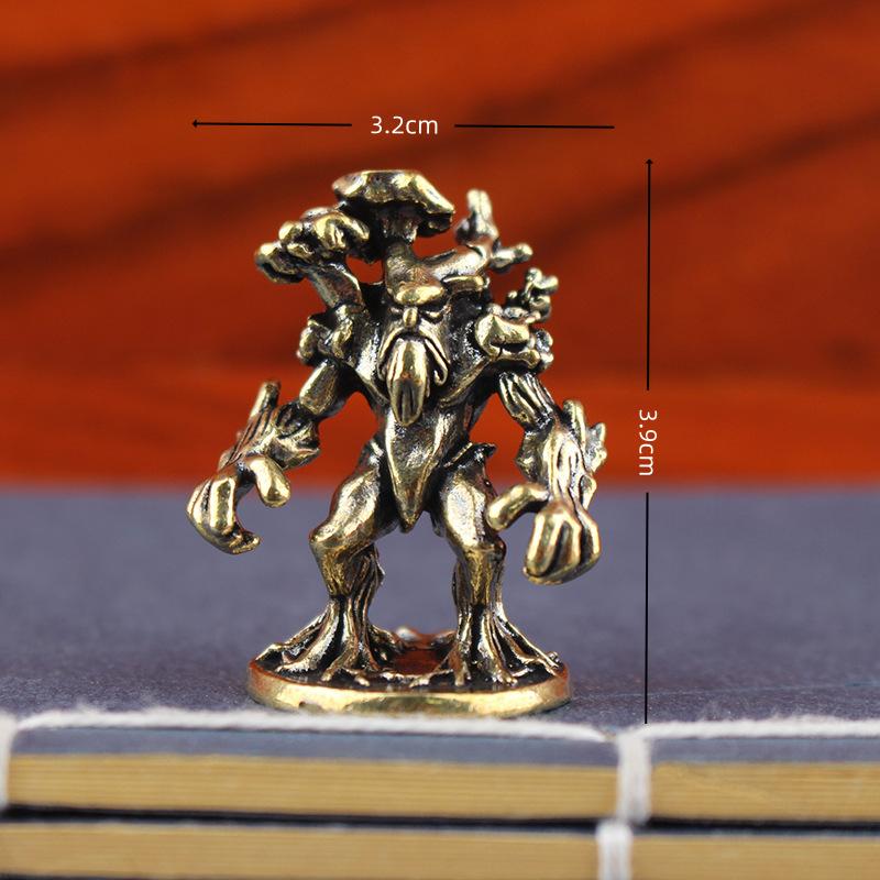 Tree Spirit Figure Home Decor Ornament Vintage European And American Craft Model Ornament Office Desk Ornament+