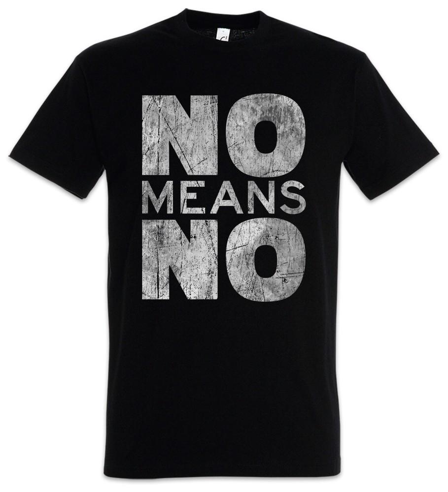 No Means No T-Shirt Sexism Feminism emancipation feminist women equal rights