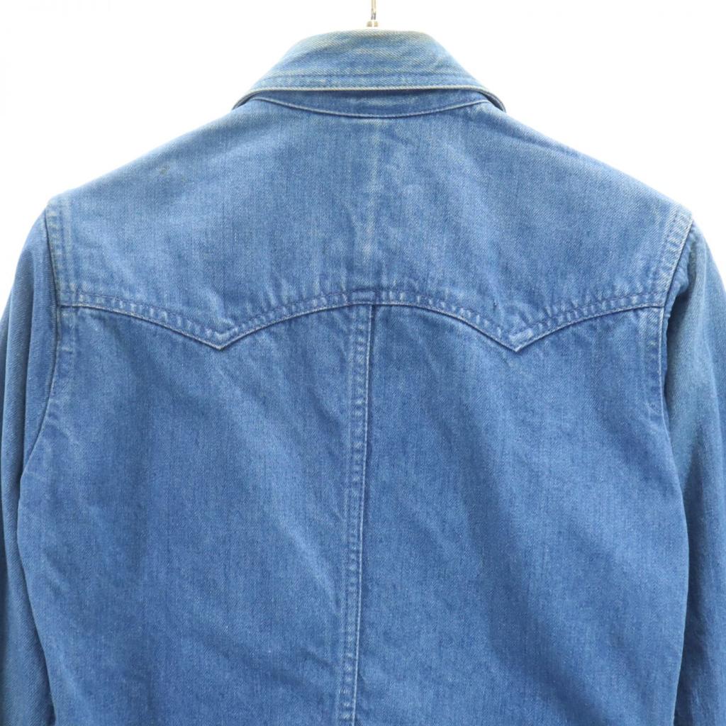 BIGBELL Long Sleeve Western Denim Jacket S Jeans Men's Used