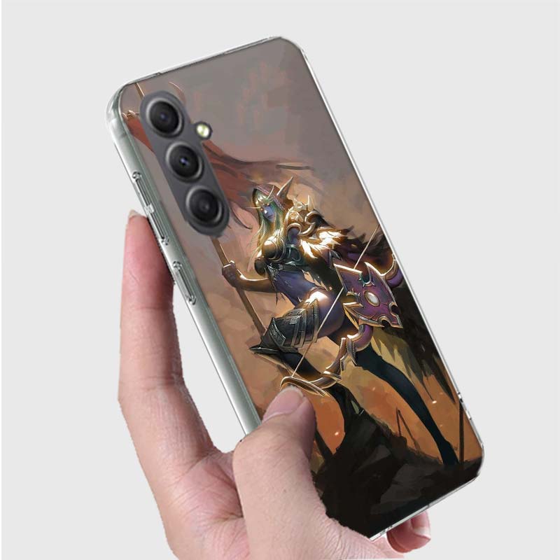 W-World Of W-Warcraft Elf Phone Case for Samsung A16 A26 A36 A56 A17 A37 A57 A07 A06 A02S A03 A04S A05S Galaxy Note 20 10 A50S A