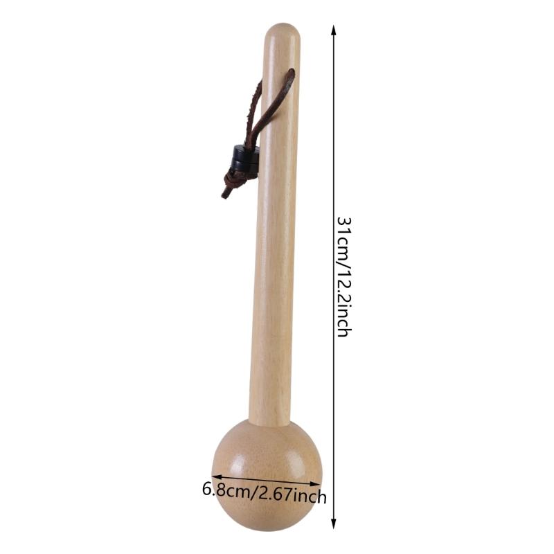 Wood Baseball Glove Mallet Baseball Accessory Wood Baseball Mallet for Baseball Enthusiasts Training and Practices