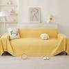 Sofa Cover Cloth for All Seasons, New Waterproof Urine Barrier Non-stick Wool Full Cover Sofa Towel High-grade Cream Series