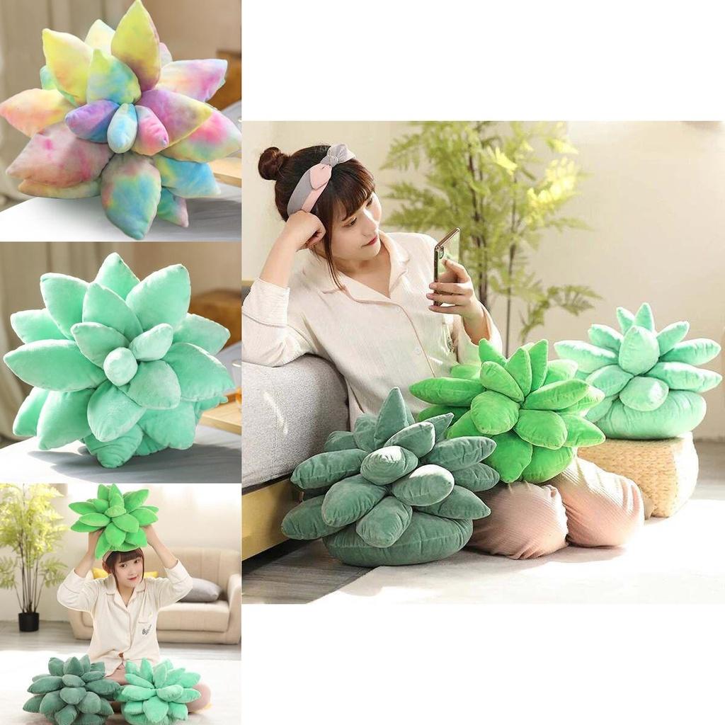 Charming Succulent Plant Stuffed Toys With Realistic Expressions For Kids Gifts