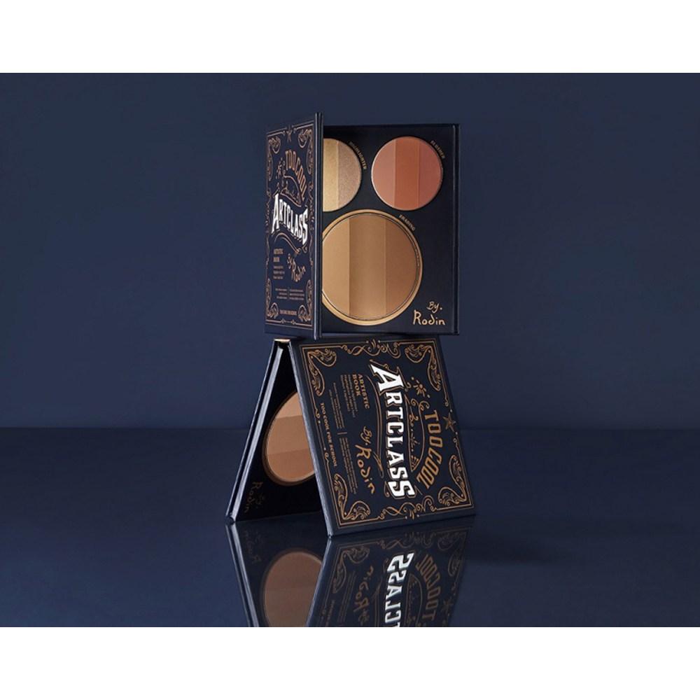 Too cool for school Художественная книга «Art Class By Rodin» + портативный набор кистей для контурирования, набор из 2 шт.